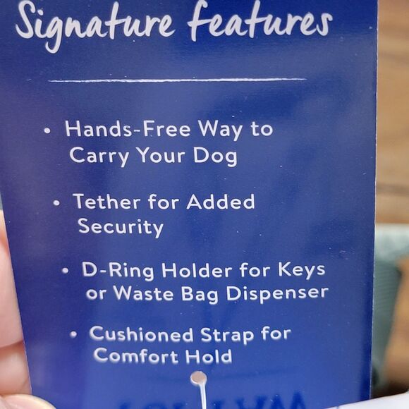 Top Paw Grey Sling Pet Carrier - NWT - Picture 10 of 10